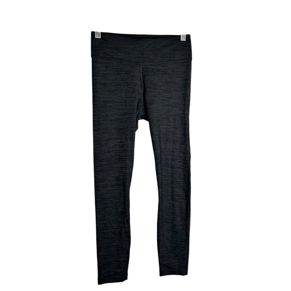 Outdoor Voices‎ 3/4th Length Gray Black Athletic Workout Leggings Size Small